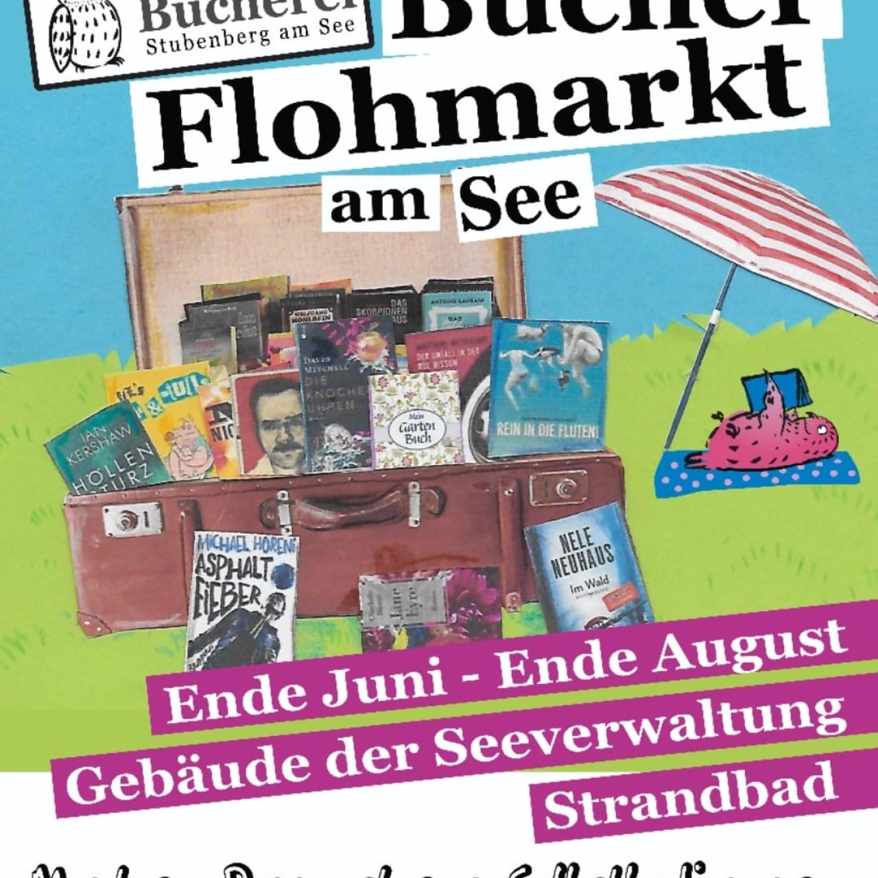 Flyer Bücherflohmarkt